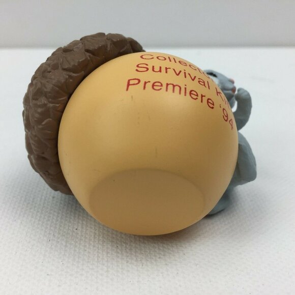 Hallmark Keepsake Squirrel Ornament Collectors Survival Kit '94 Cookie Jar Acorn - Picture 5 of 9